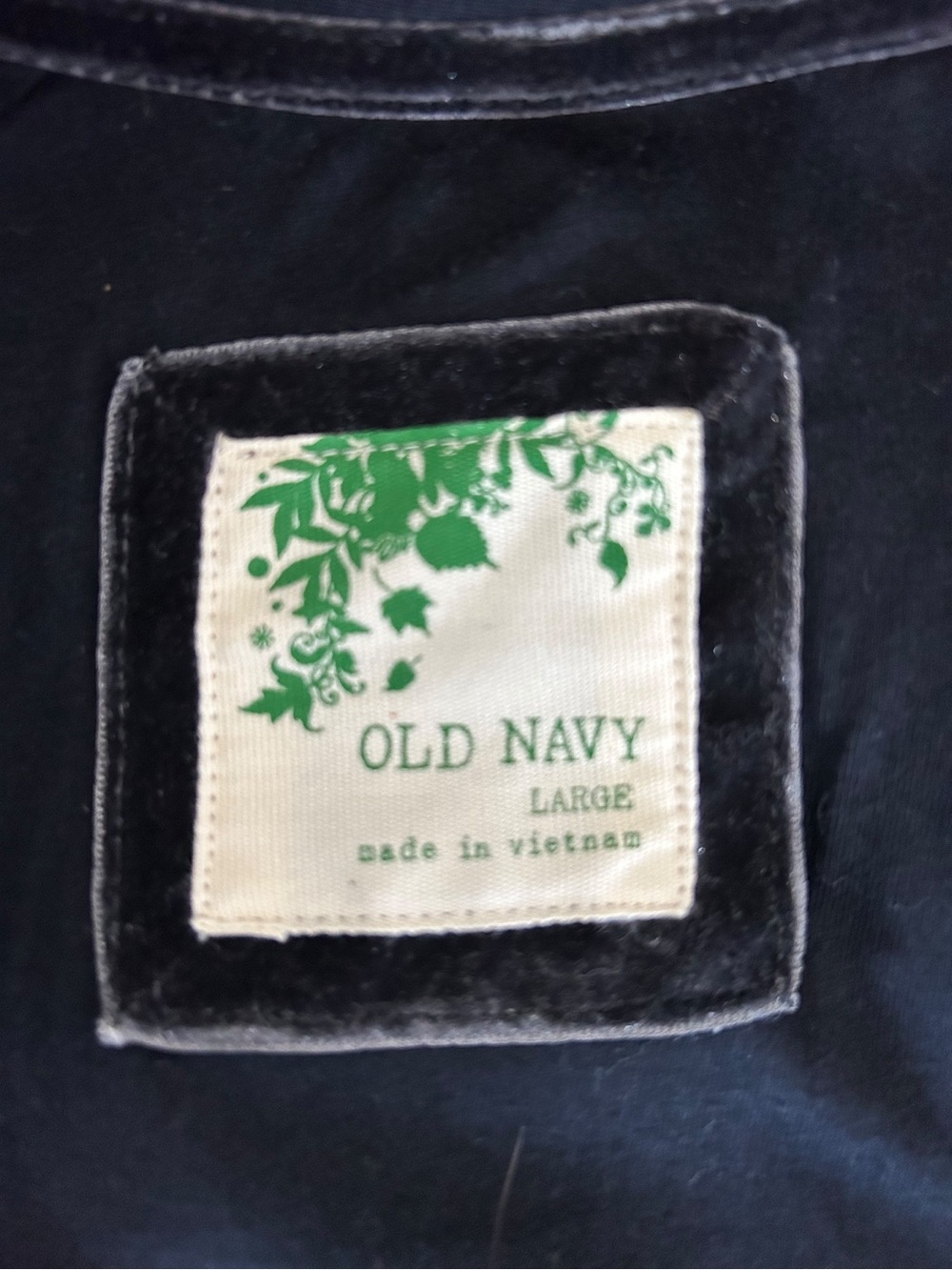 4/$20 Old Navy Sherpa Fleece Zip Front Jacket Black Large Cozy Teddy Jacket - Picture 3 of 5